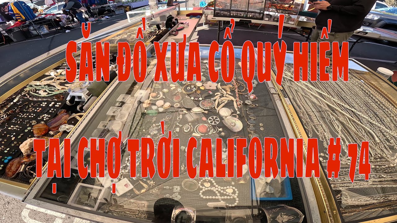 SĂN ĐỒ XƯA CỔ QUÝ HIẾM TẠI CHỢ TRỜI Ở CALIFORNIA MỸ. ĐỜI SỐNG MỸ. MỸ VIỆT VIDEO. MYVIETVIDEO