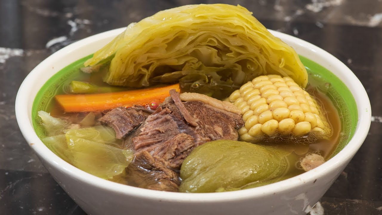 BEEF  STEW WITH VEGETABLES IN THE INSTANT POT (CALDO DE RES)