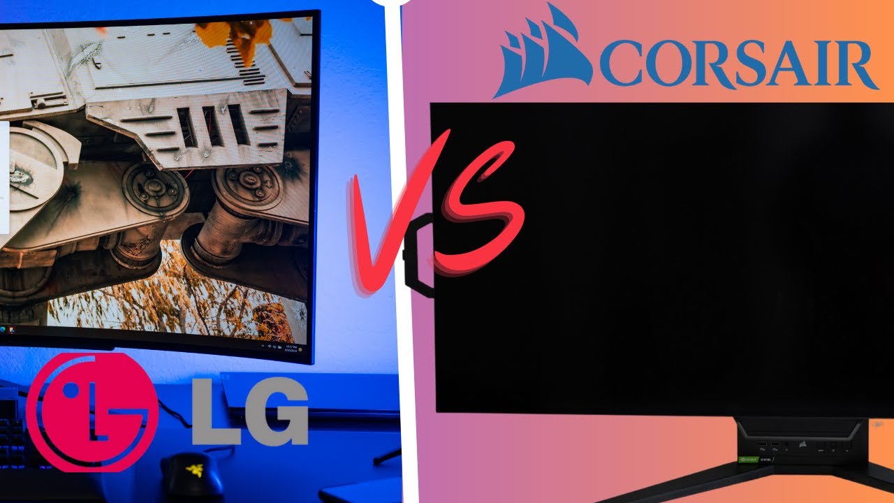 LG Ultragear 45 дюймов OLED против Corsair Xeneon Flex. Совсем разные...