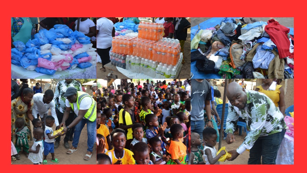 Fresh Annointing House Of Worship, Kete Krachi Brings Joy To Sabaja Community With Donations