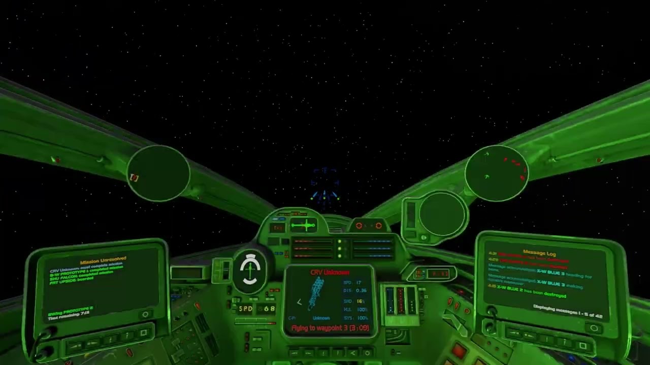 Star Wars XWVM Alpha Historical Combat B-Wing Mission 1: Project Shantipole Hardest Difficulty