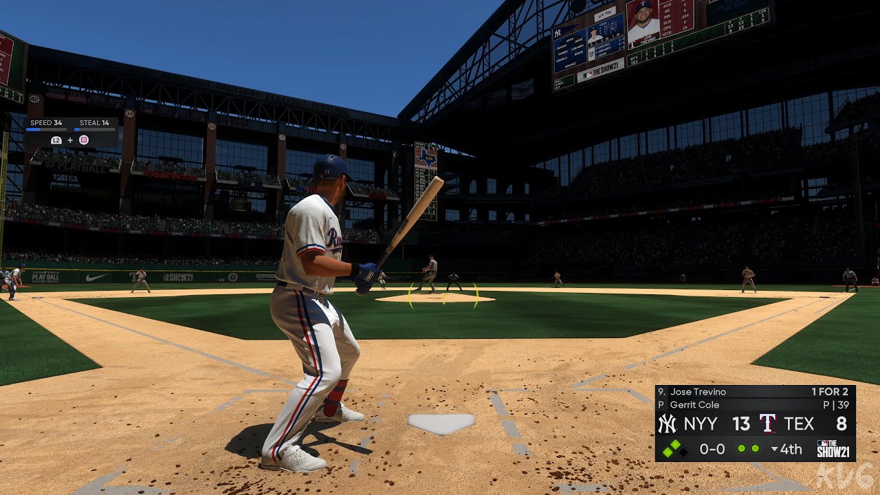 MLB The Show 21 - New York Yankees vs Texas Rangers ​- Gameplay (PS5 UHD) [4K60FPS]
