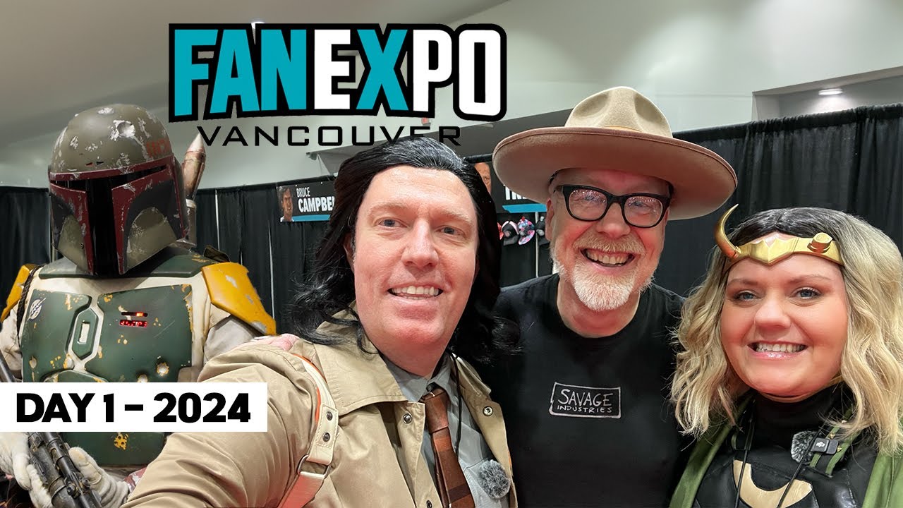 Fan Expo Vancouver 2024: Day 1  - Adam Savage + Chaos & Confusion! 4K