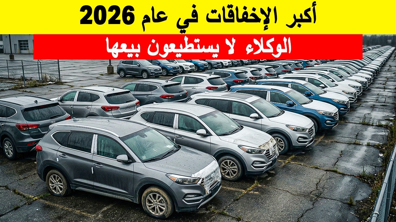 12 سيارة تتراكم في الوكالات في عام 2026 (لا أحد يريدها)