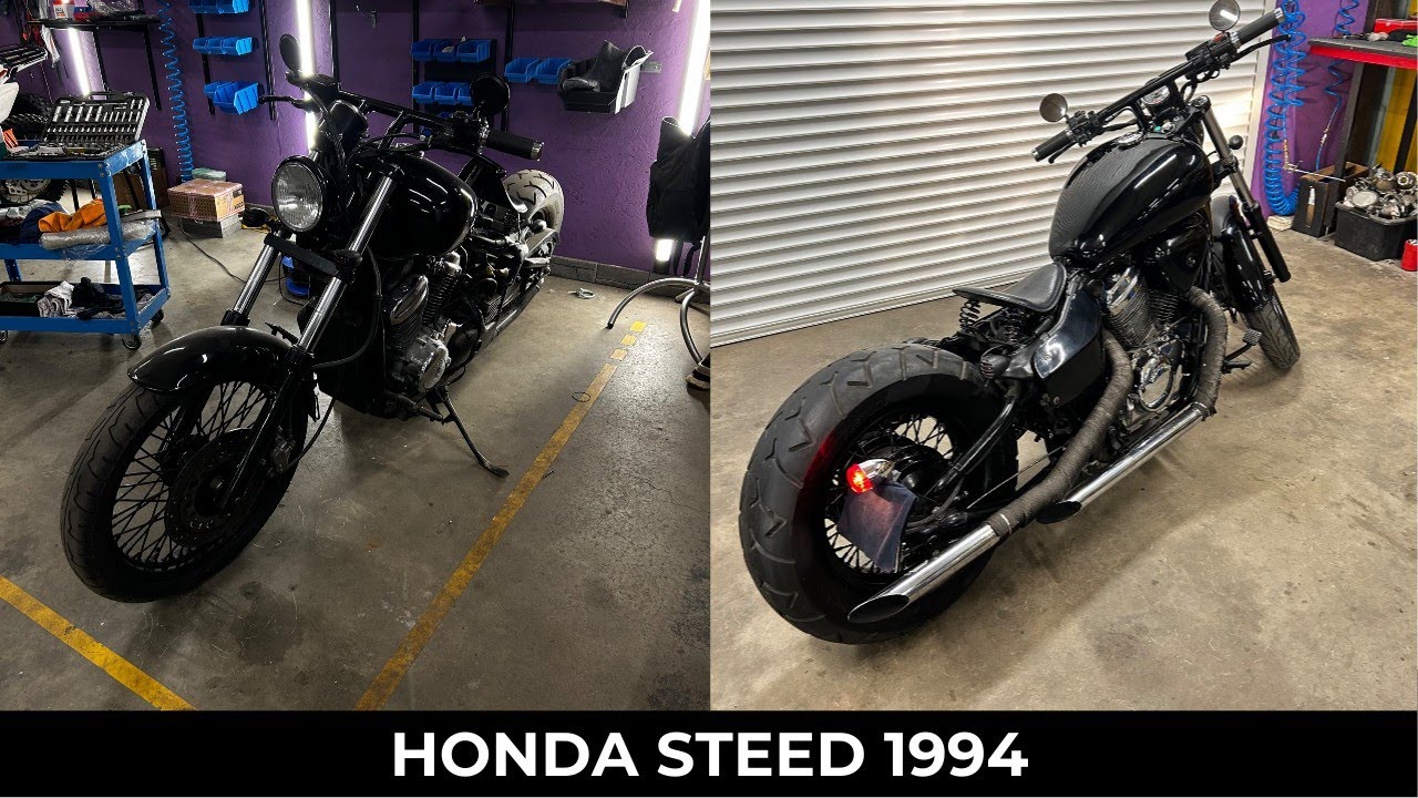 Реанимировали Honda Steed 1994 г. Мотоцикл к Сезону Готов!