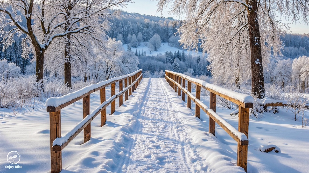 First Snow of February ❄️ Relaxing Winter Music for Stress Reduction and Peaceful Mind