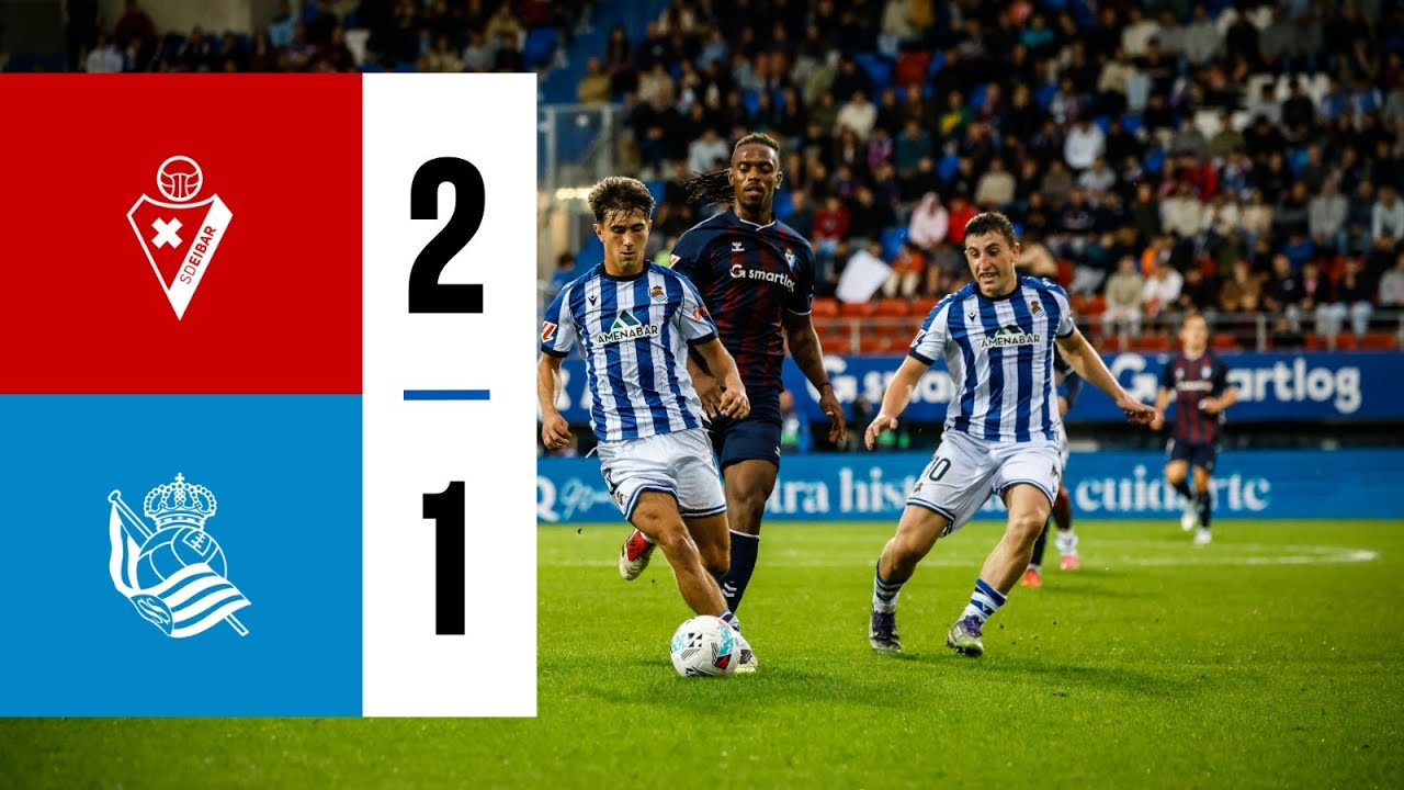 HIGHLIGHTS | LaLiga Hypermotion 25-26 | J6 | SD Eibar 2-1 Sanse