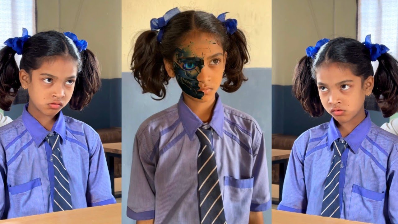 Doli Ne Banaya Robot || डोली ने बनाया रोबोट || Short Film || School Ki Funny Video #robot #doli #yt 