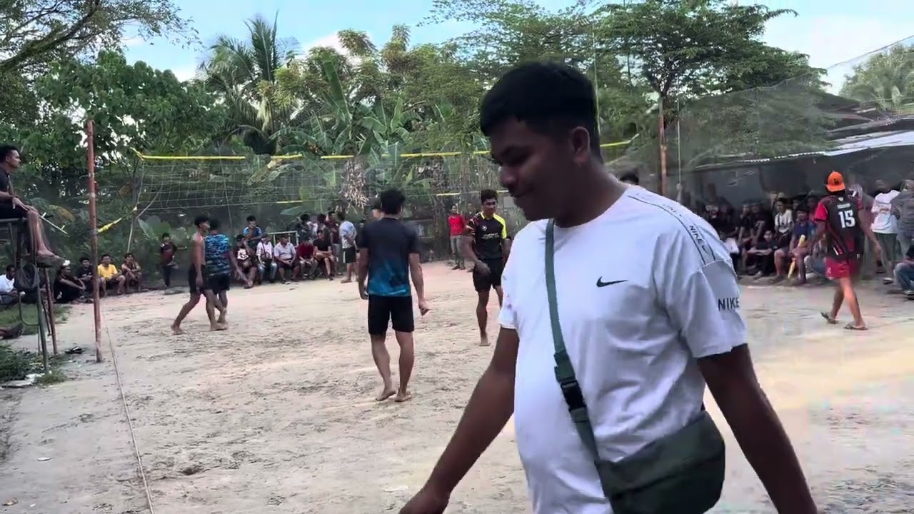 VOLLEYBALL KABUSAK RUMBLE SET2 TEAM UDIN JAIDI & ATCHIT LD VS KK PULA IBRAH & RASER