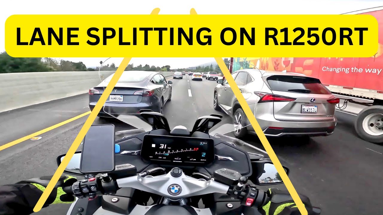 Can a BMW R1250RT Really Lane Split?