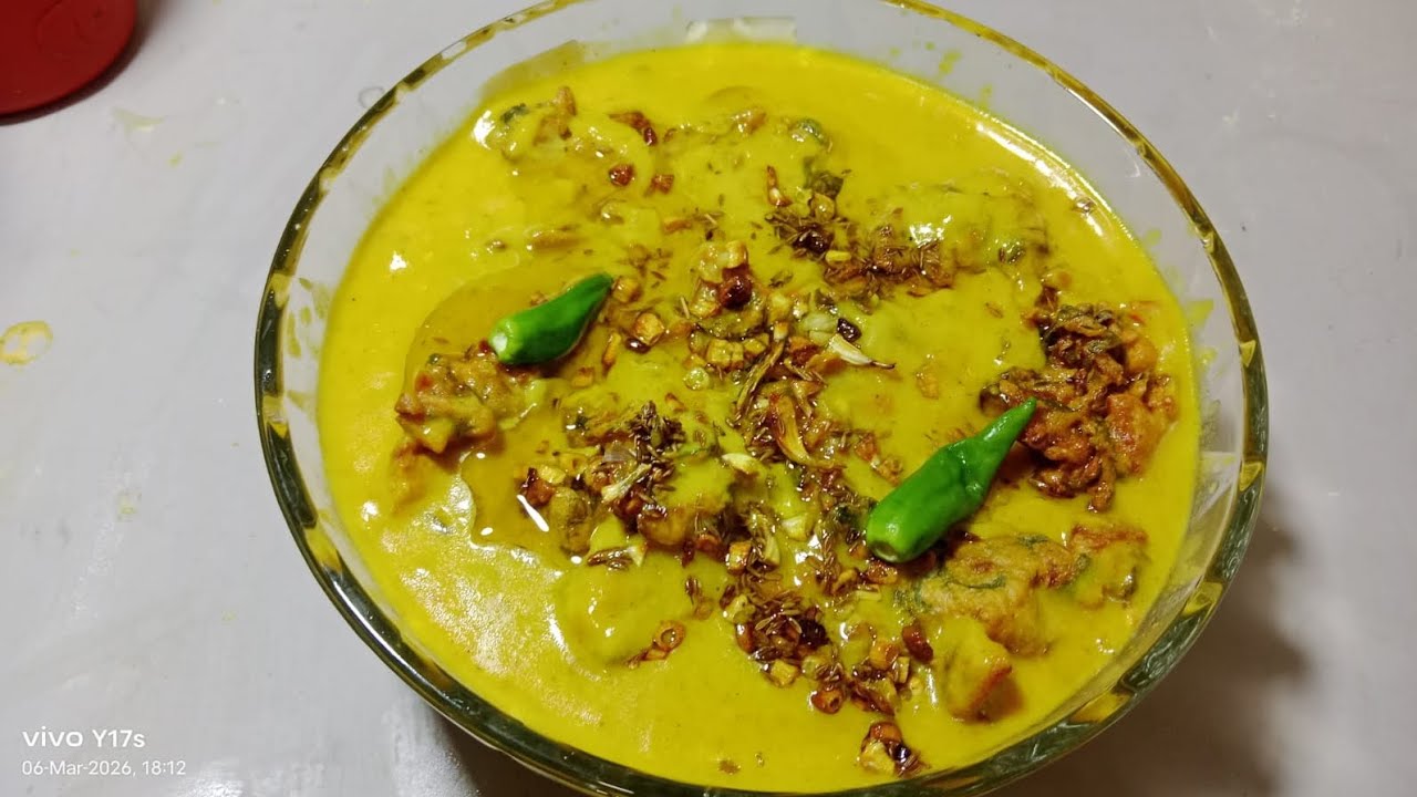 Kadhi Pakora Recipe Ramzan Special By Sauced Up #recipe #food #foryou