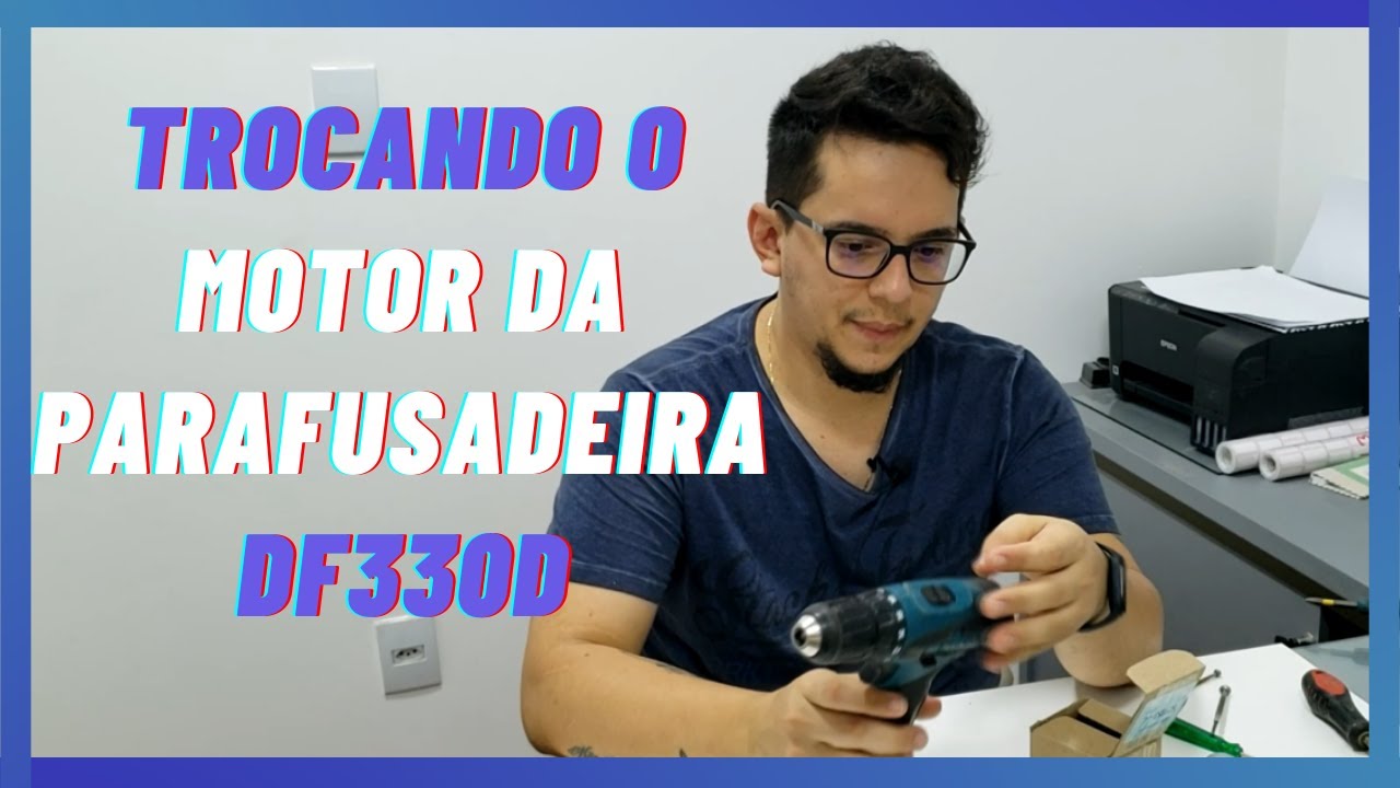 COMO TROCAR MOTOR DA PARAFUSADEIRA DF330D
