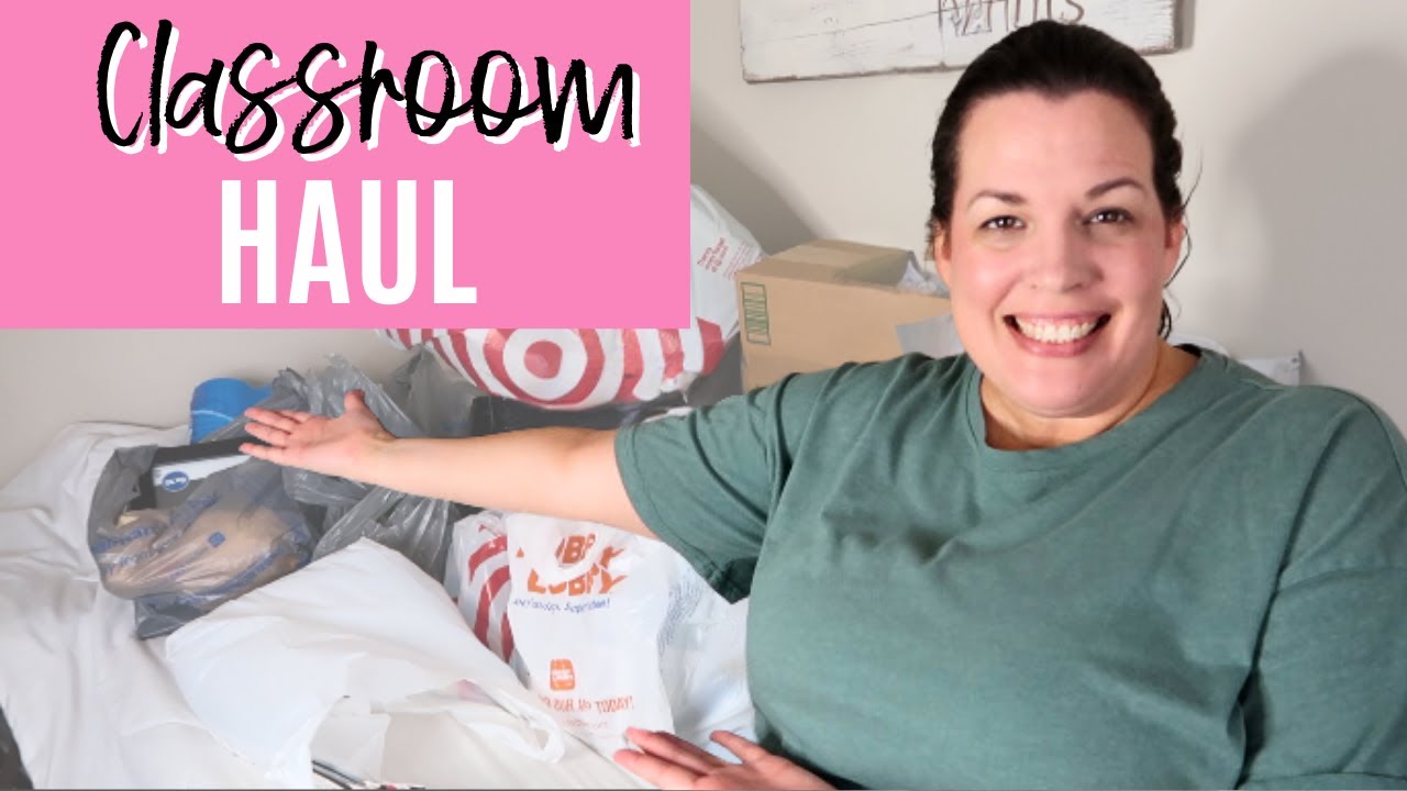Check out what I got for my new classroom - Classroom Haul 2024
