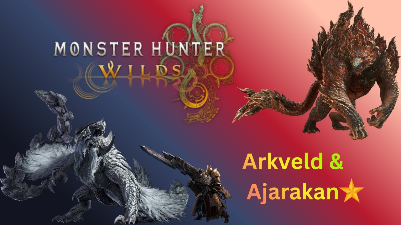 Monster Hunter Wilds Gunlance Arkveld and Ajarakan 9 star