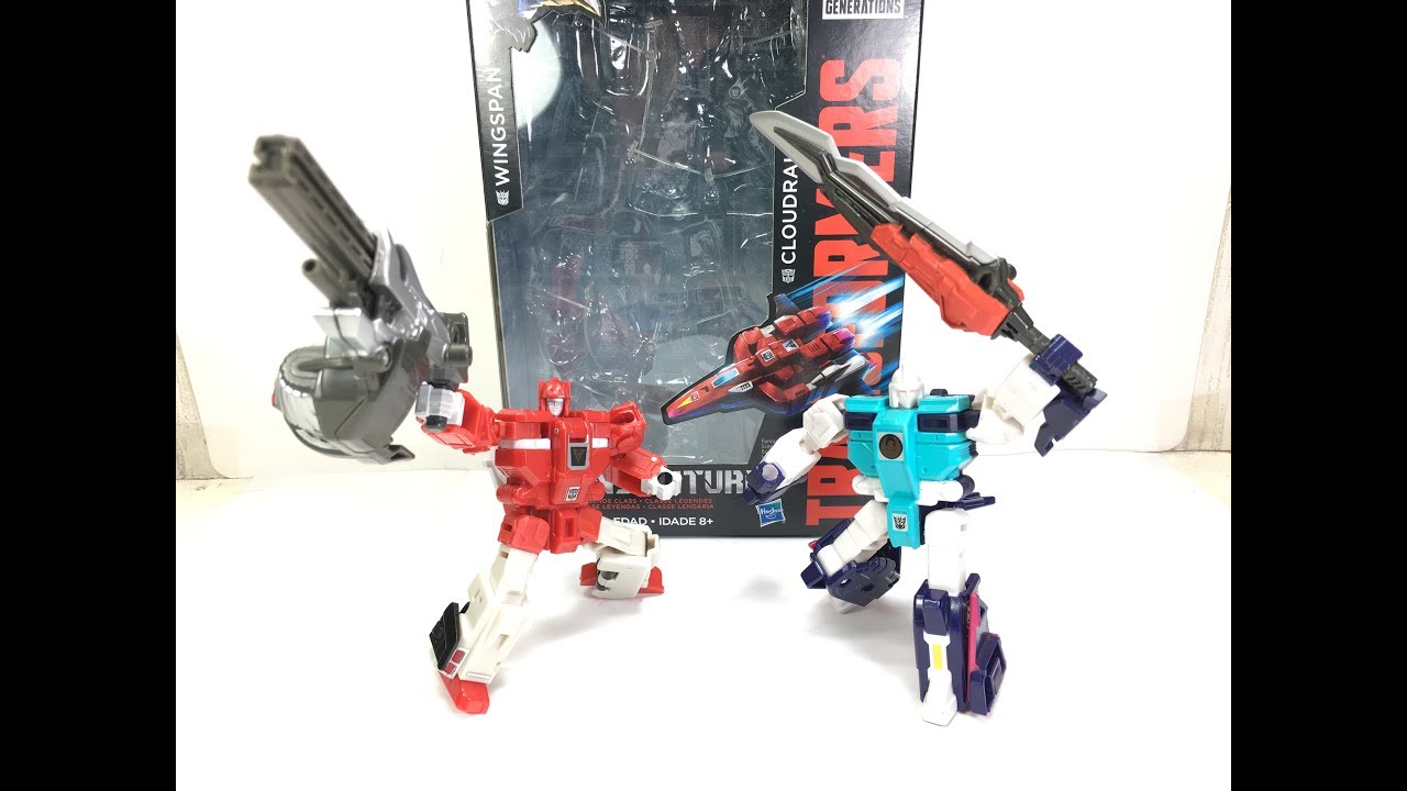 Transformers Titans Return Wingspan and Cloudraker Chefatron Review