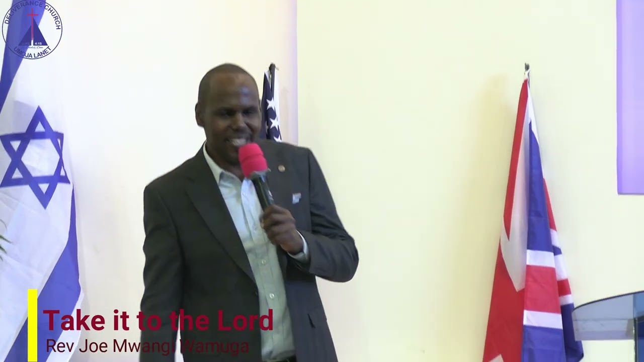 Take it to the Lord - Psalms 55:22
