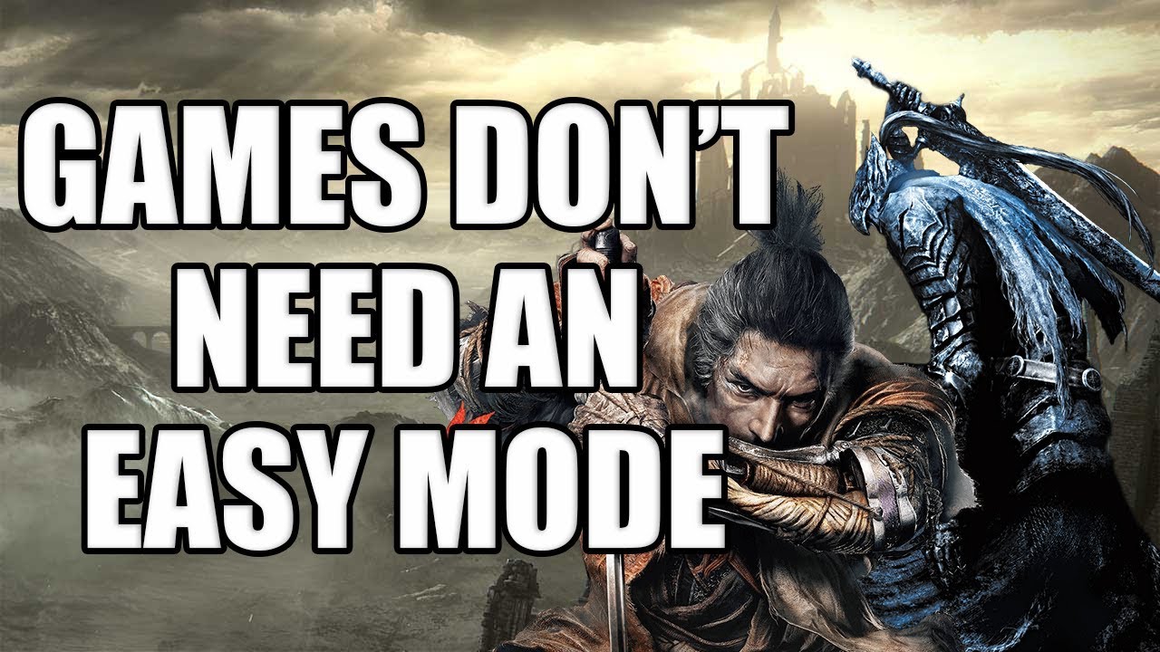 Games Don't Need an Easy Mode