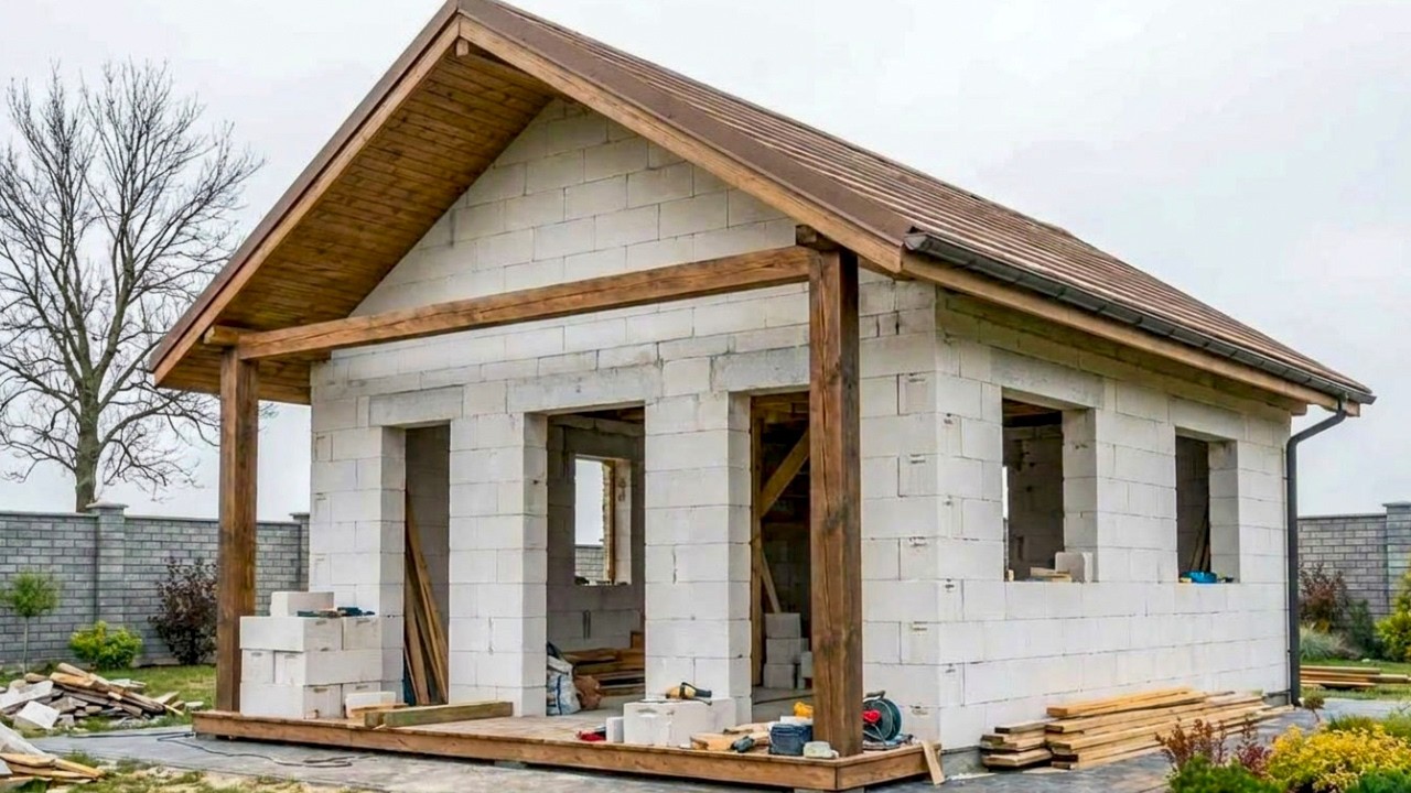 How to Build a Small House Fast! The Neighbors Love How Cozy It Is!