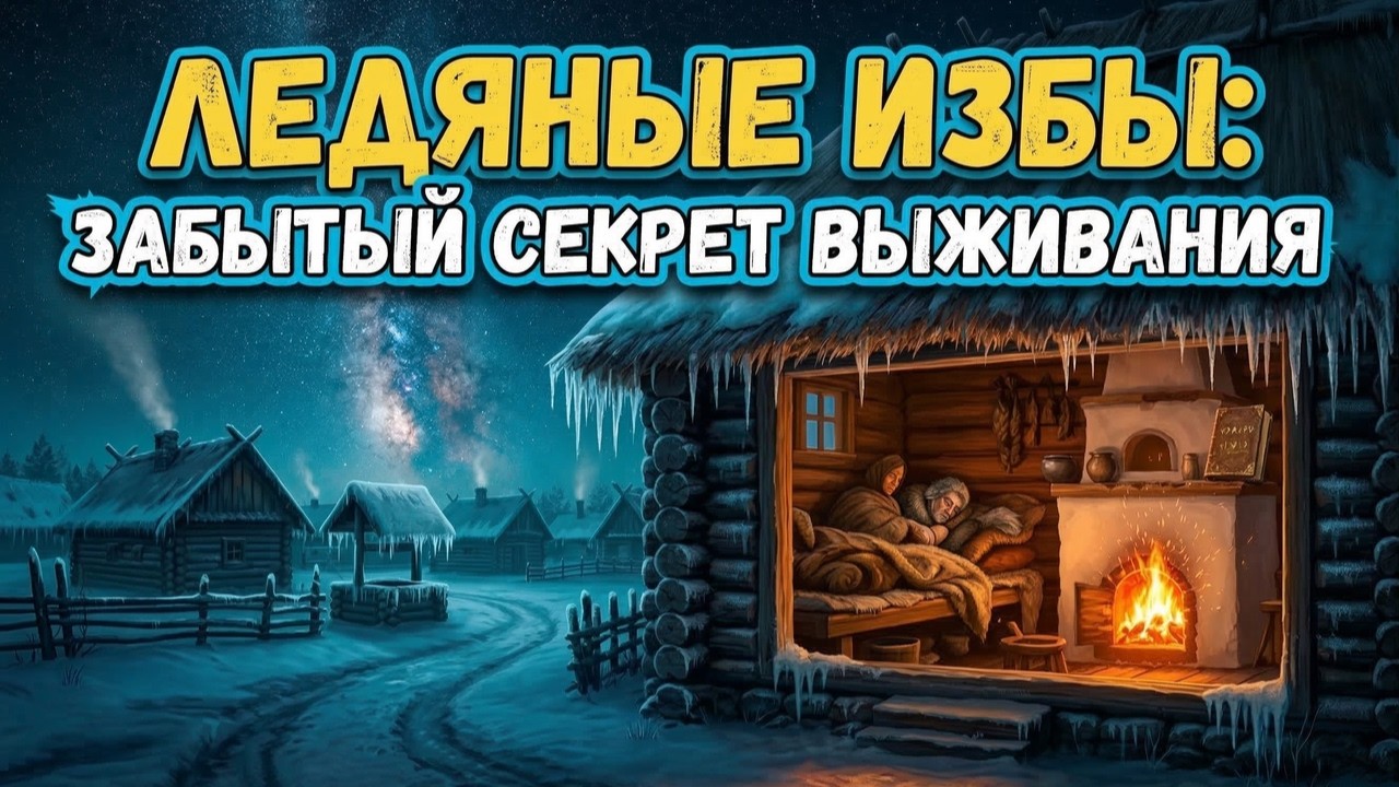 Как СПАЛИ крестьяне в Ледяных избах?🌙 История для сна