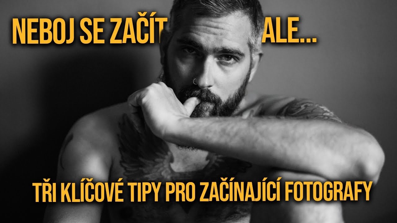 Nový kanál pro fotografy a nadšence + 3 zásadní tipy, který tě posunou při focení portrétů!
