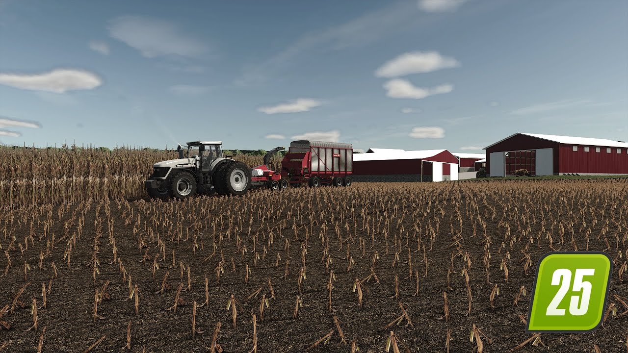 🔴 Farming Simulator 25 | Continuing Silage Harvest
