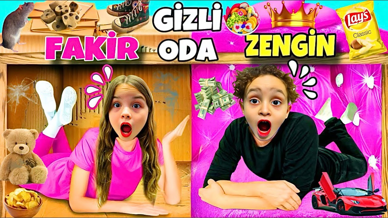 KUZEY ELİF BUGÜN ZENGİN VS FAKİR ODA YAPTI !! NOLDU !! 