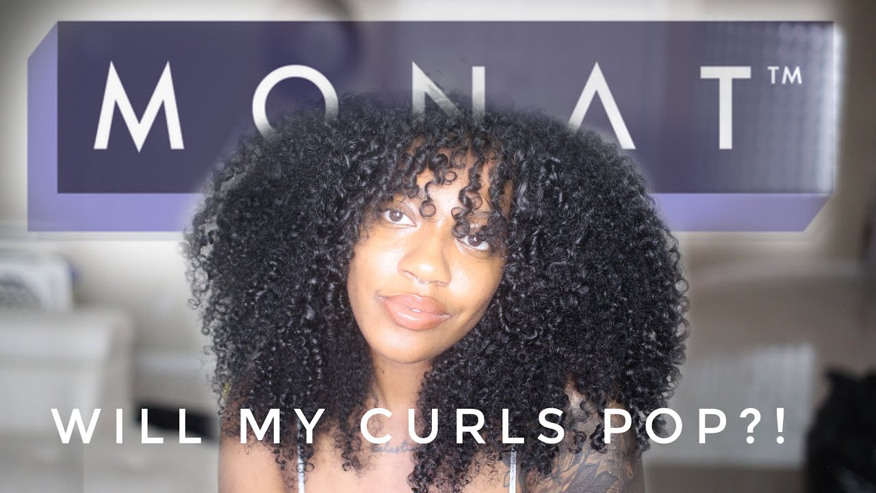 Will My Curls POP?? MONAT HAIR CARE| STYLEDBYKAMI