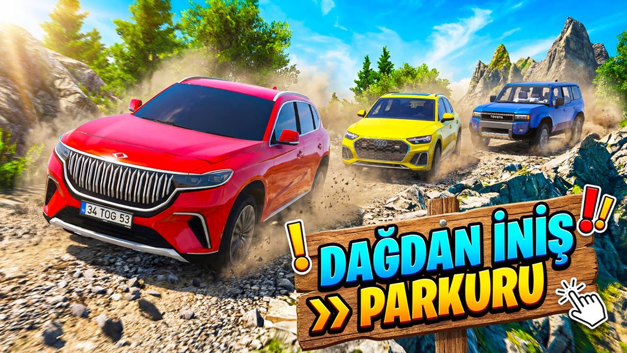 Lüks SUV Arabalar Bu Dağdan İnişi Kolay Sandı… Büyük Hata Oldu ⛰️🚙