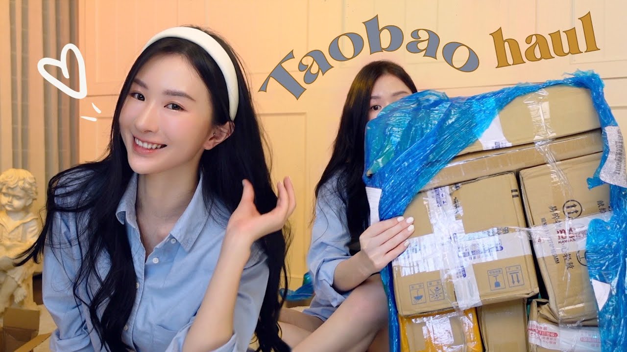 Taobao Haul 淘宝开箱 🌼 | 提升房间氛围感的好物 🧺 饰品 ✨ 家居摆件🪞 发饰 🧸
