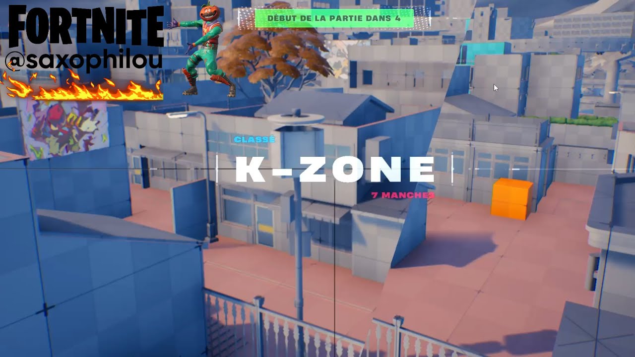 Fortnite new MAP K-ZONE Fr&eacute;n&eacute;sie Ballistic