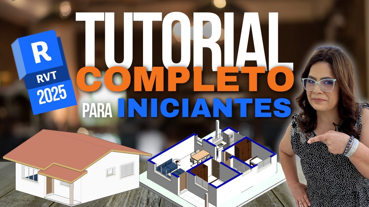 Tutorial Completo para INICIANTES: aprenda a fazer uma CASA POPULAR do ZERO no REVIT 2025 | 2023