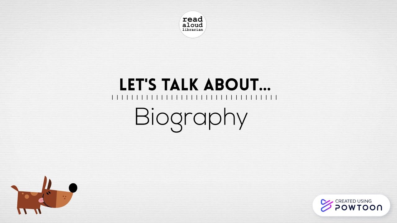 What is a biography? &ndash; Library Skills for Kids