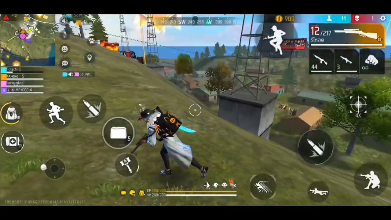 Free Fire MAX เล่นแบบชิวๆนะห้ะ สุมทีมเล่นกับคนอื่นอีกแล้วครับ🌤🌬❄️📱EP.165