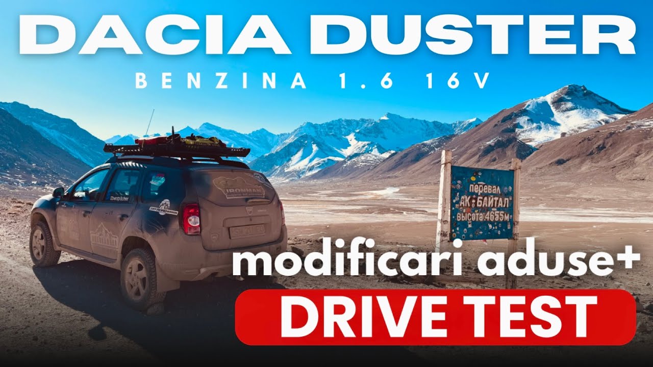 Представляю вам DUSTER, поднявшийся зимой на высоту 4655 метров в ГОРАХ ПАМИРА, Таджикистан 🇹🇯