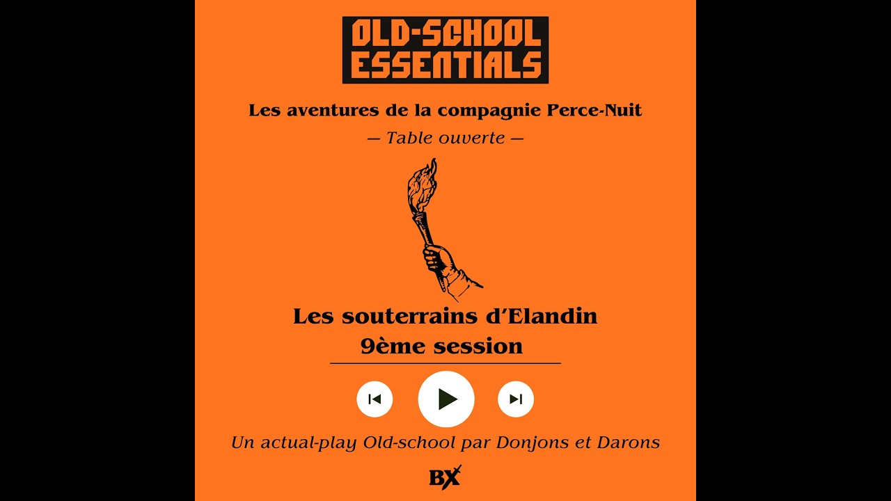 Session 9 - [OSE] Les souterrains d'Elandin, Table ouverte D&D OSR