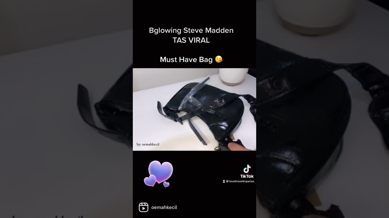Unboxing Bglowing Steve Madden | Tas Viral | Must Have Bag