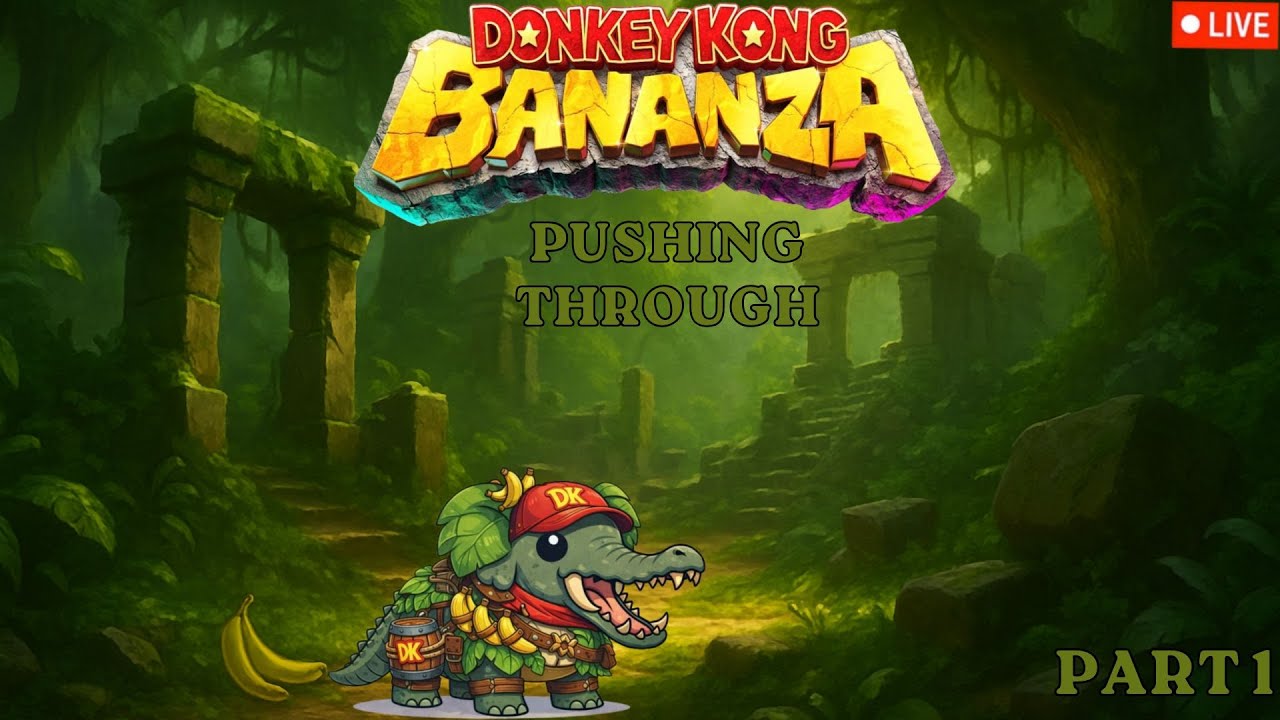 🍌 Barely Recovered, Fully Committed | Donkey Kong Bananza 100% First-Time Playthrough | Part 1