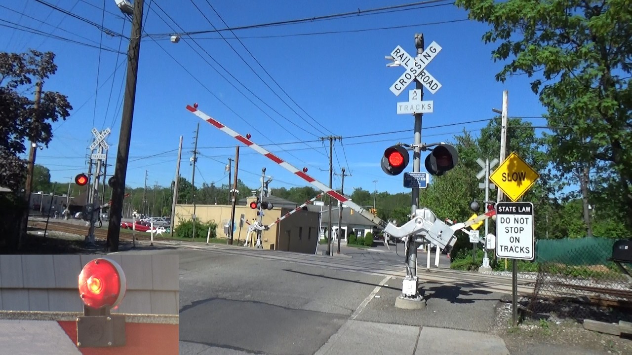 LIRR Railroad Crossings with NEG & WCH Incandescent Gate Lights and no LED Gate Lights Compilation