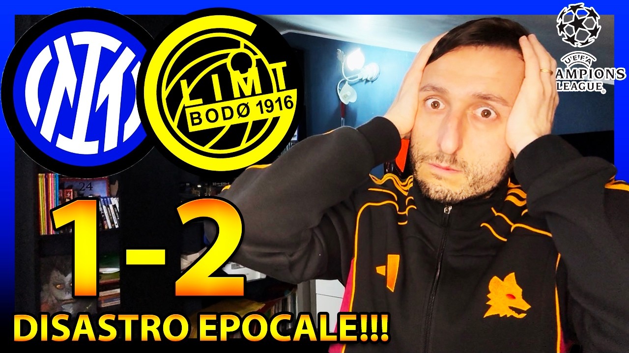 INTER-BODO GLIMT 1-2: FALLIMENTO TOTALE‼️