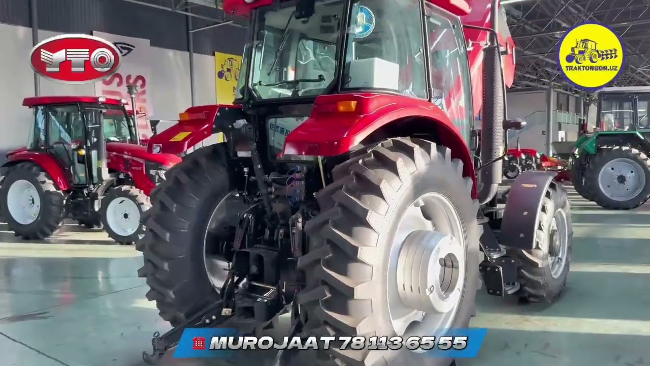 YTO NLX 1404 traktorini jaydaricha video obzori 🖊️🚜🔥📸