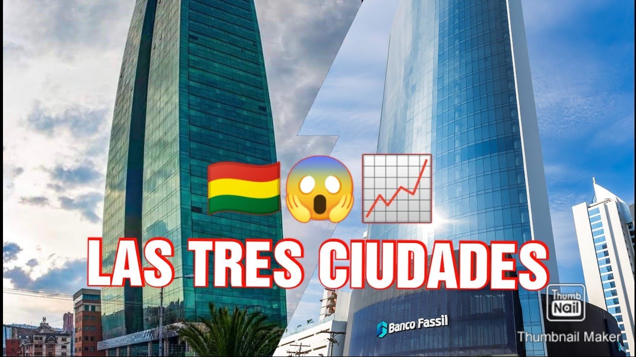 LAS TRES CIUDADES MÁS IMPORTANTES DE BOLIVIA 2022😱📈
