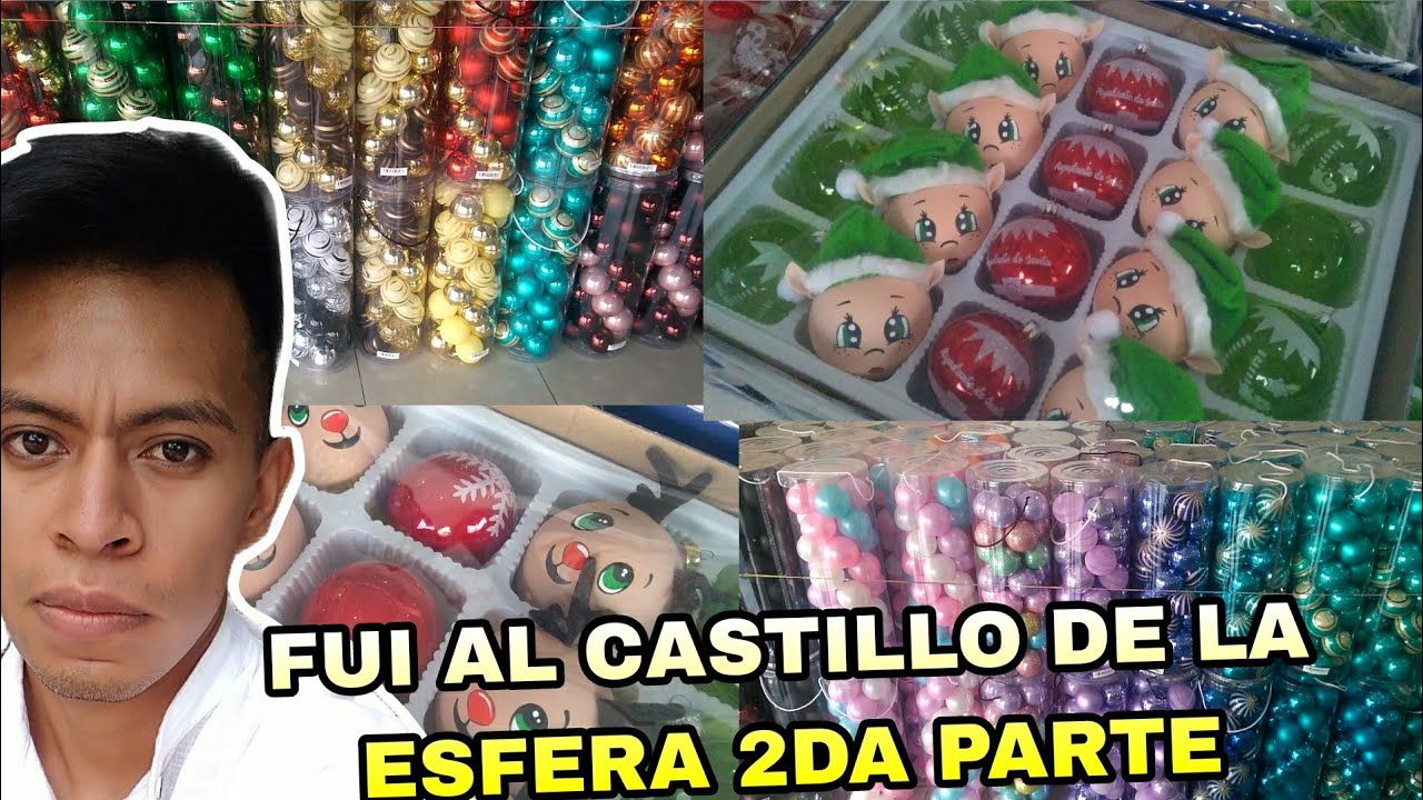 FUI AL CASTILLO DE LA ESFERA Y ADORNOS NAVIDEÑOS 2DA PARTE 🎄😃