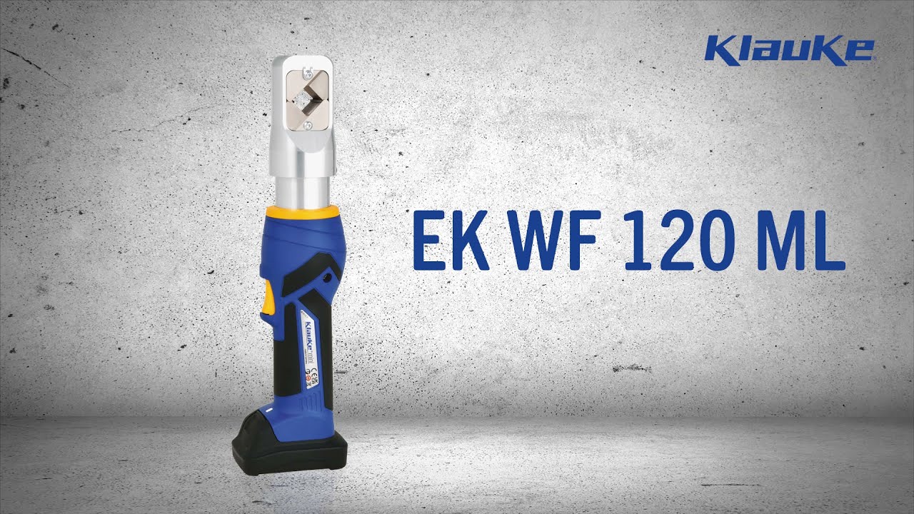 EK WF 120 ML Akkuhydraulisches Presswerkzeug 6 - 120 mm²