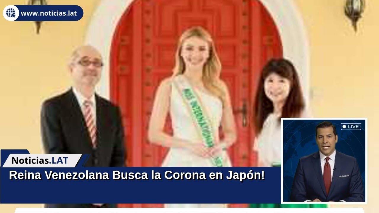 ¡Reina Venezolana Busca la Corona en Japón!