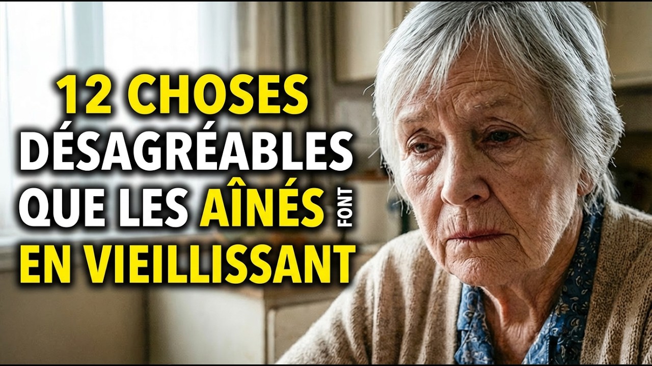 J’ai 82 ans... Voici 12 choses désagréables que les seniors font en vieillissant et dont personne...