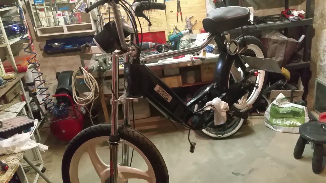 [CUSTOM MOB CIAO] Montage béquille latérale