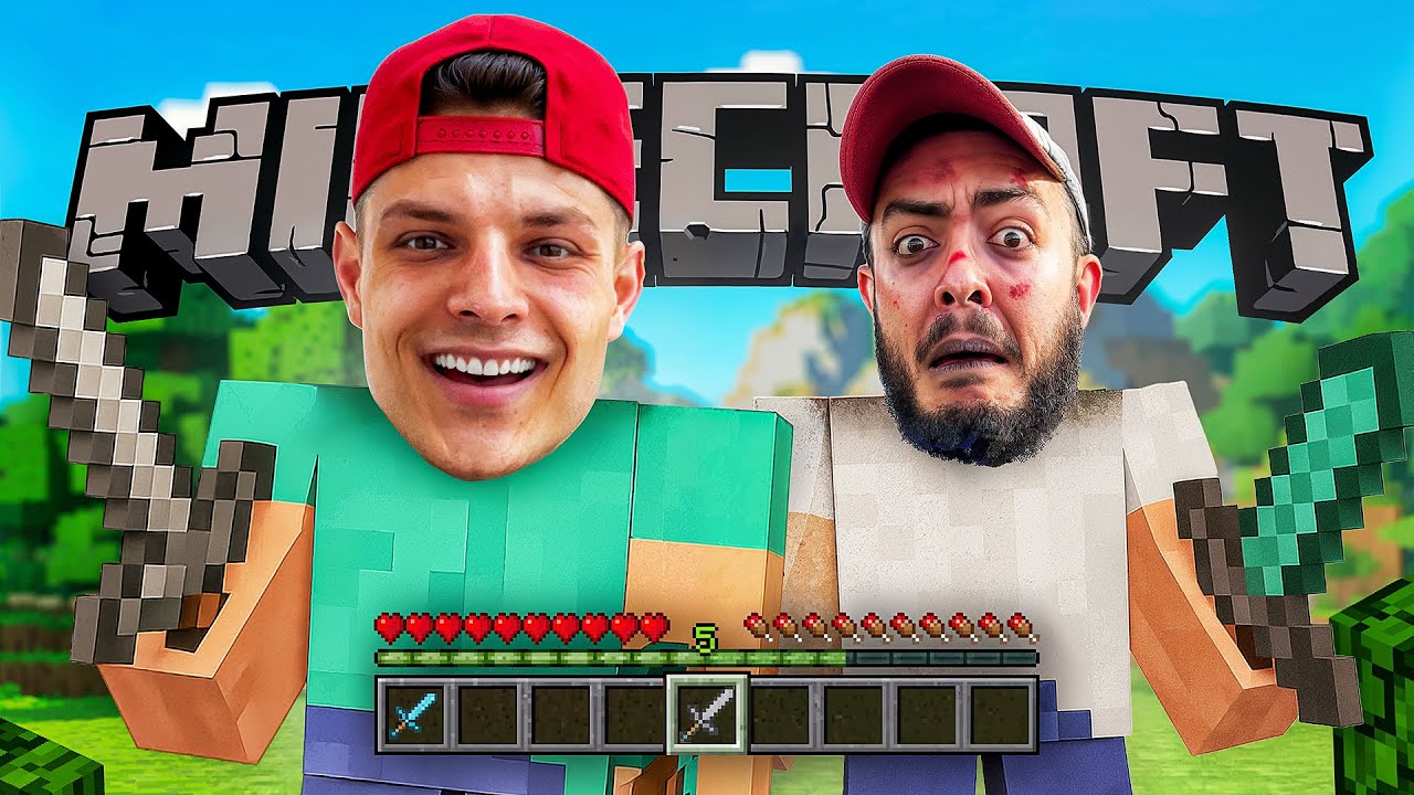 NUESTRA PRIMERA VEZ JUGANDO MINECRAFT! FANTASYLAND #1
