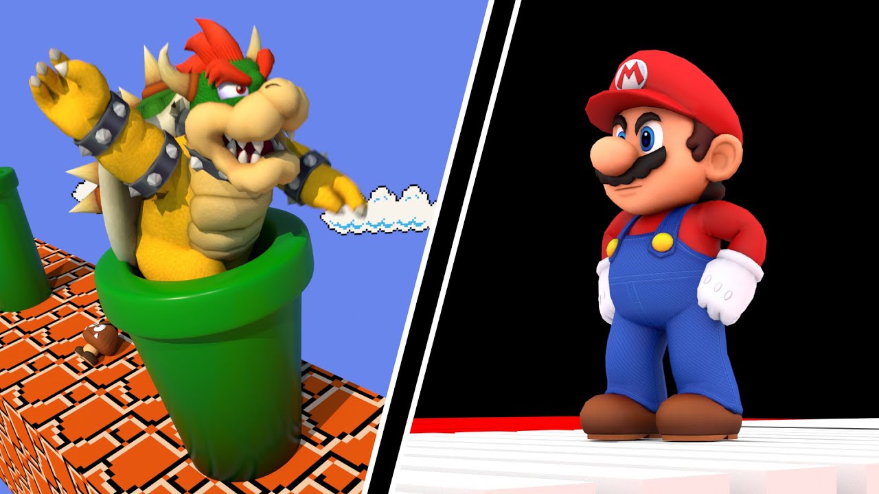 If Mario and Bowser switched places