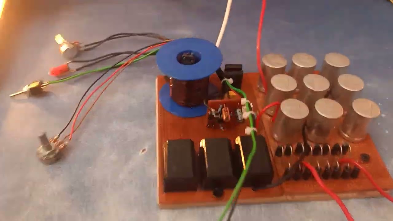 SCR CIRCUIT FOR FISHING MACHINE 🐠🐠🐠⚡🐟🐟