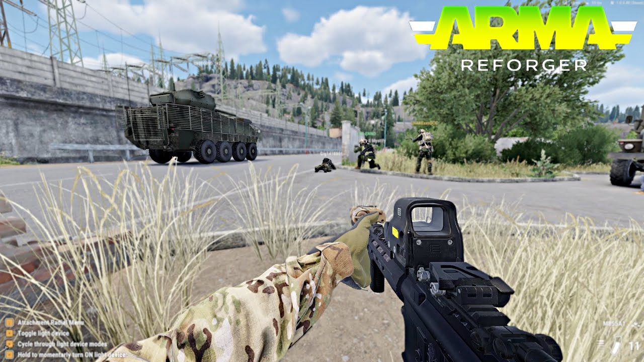 TASK FORCE KRAKEN STRYKER ASSAULT OPERATION / Arma Reforger